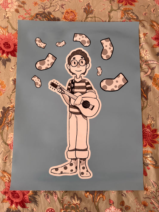 Polka Dot Socks Poster (last one!)