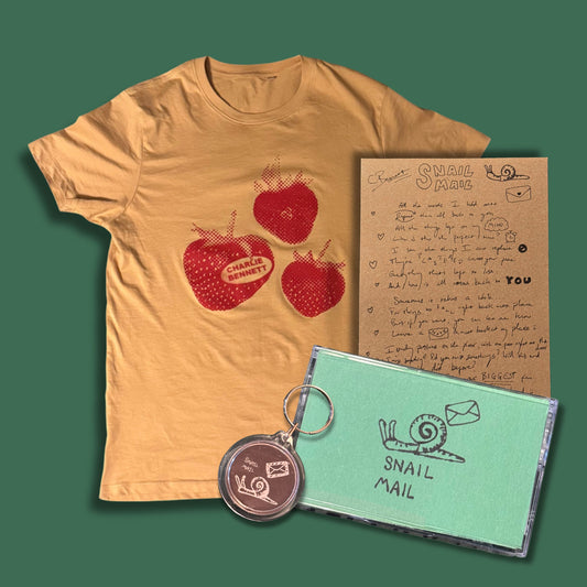 Cassette + Lyric Sheet + Key Ring + Tee Bundle
