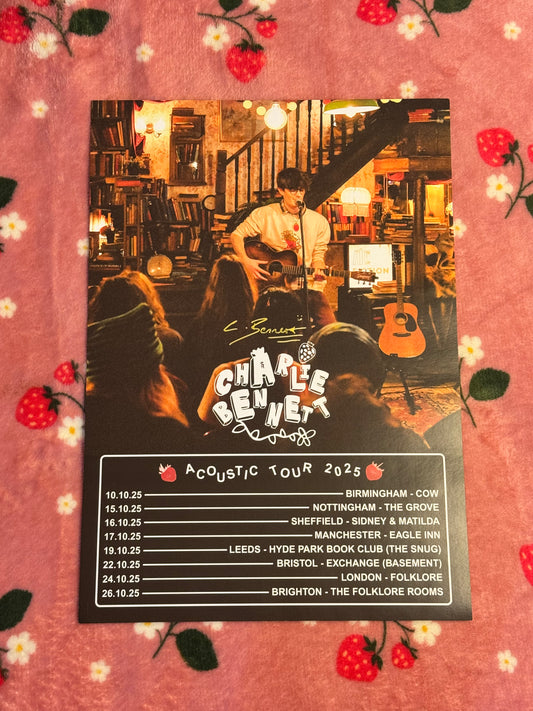 SIGNED 2025 Tour Poster